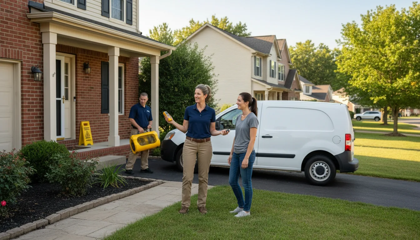 Water restoration image for Water Damage & Restoration Services in Buxton, ME